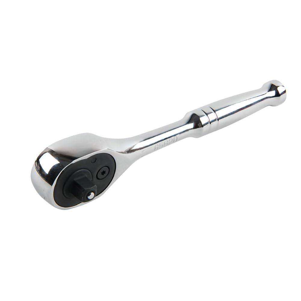 Klein Tools 65620 4 3/4-Inch Ratchet with 1/4-Inch Socket Size, Multi - Image 2