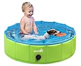Pecute Piscina per Cane/Gatti(80x20cm), Piscina per Animali da Compagnia...