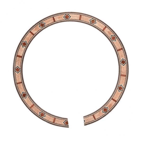 Colaxi 3x B-55 Soundhole Inlay Rosette Guitar Sound Hole Decal Sticker Decorate Parts