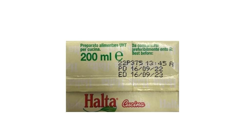Italian Gourmet Bundle 20x Crème de cuisine UHT 200 ml + Italian Gourmet Polpa, préparation culinaire végétale longue conservation, sauce cuisine pour pâtes pizzas gratins et recettes, total 4 L