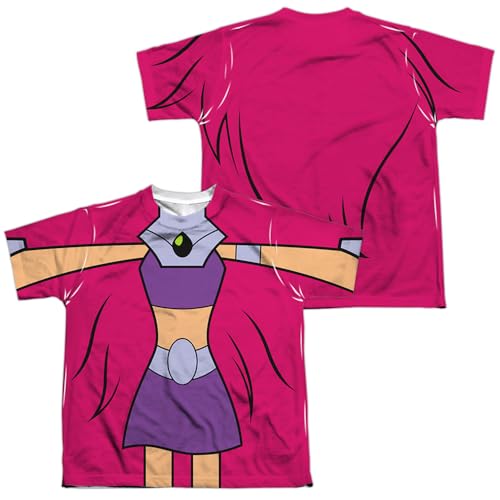 Popfunk Teen Titans Go Starfire Uniform Front Back...