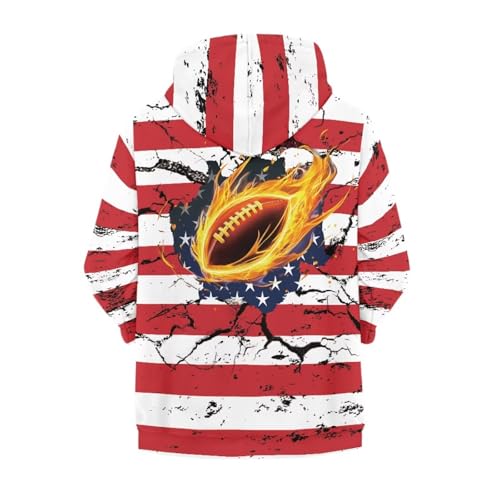 Image of Coloranimal Unisex Girls Boys Long Sleeve Casual Hoodies & Sweatshirts Tops Kids Zip Up Jacket Coat Age 6-16 Year