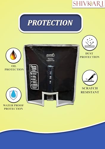 Image of Body Protective Cover for Pureit Vital Max Mineral RO+MF Alkaline Water Purifier, RO+MF Model Waterproof & Dustproof Water Purifier RO Body Cover Pureit Water Purifier Cover