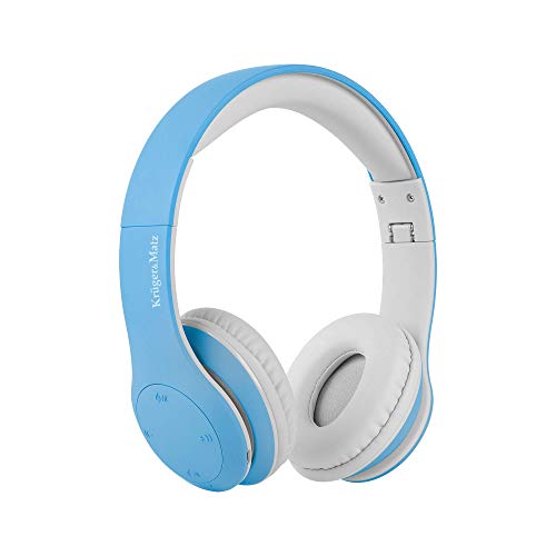 Krüger&Matz Casque Bluetooth pour Enfant Street Kids Bleu