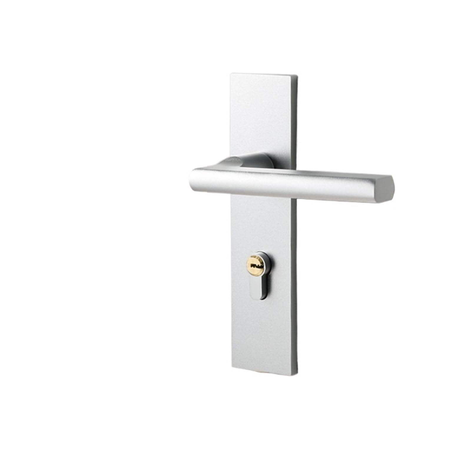 Aepqbgqj One Color Space Aluminum Nordic Style Silent Mechanical Split Lock Bedroom