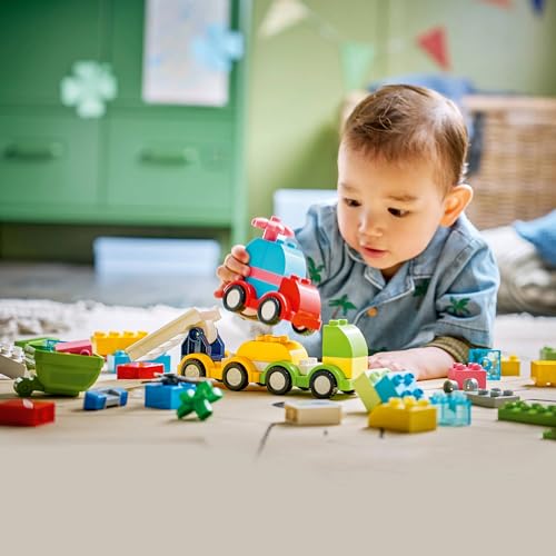 Image of LEGO DUPLO My First Creative Vehicles Learning Toy with Lots of Building Options - 10474