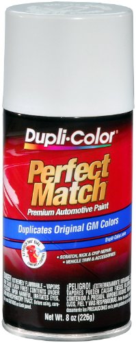 Image of Dupli-Color (EBGM03877-6 PK Pure White Exact-Match Automotive Paint For GM Vehicles - 8 oz. Aerosol, (Case of 6)