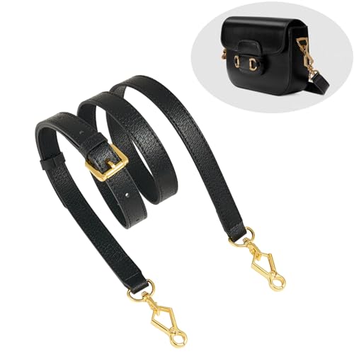 Image of Leather Purse Strap Replacement Crossbody Handbag Long Adjustable