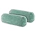 Produktbild BaSaTex 2er Pack Nackenrolle Kissenbezug 15x40 Cashmere Touch Rip Cord | Nackenrollenhülle Öko-Tex Zertifiziert | 100% Mikrofaser Plüsch | Farbe: Salbei