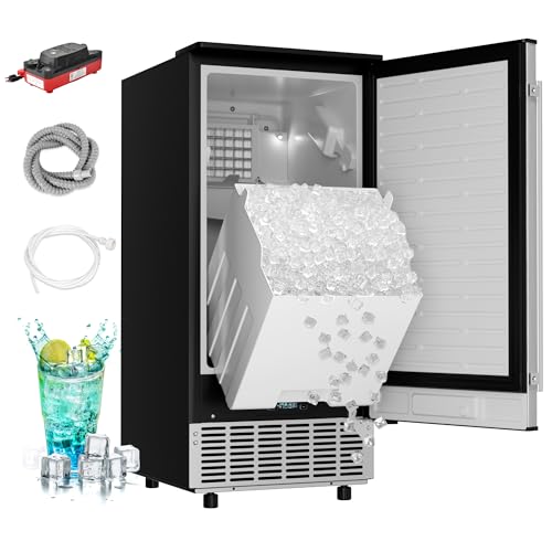 EUHOMY Commercial Under Counter Ice Maker Machine,...