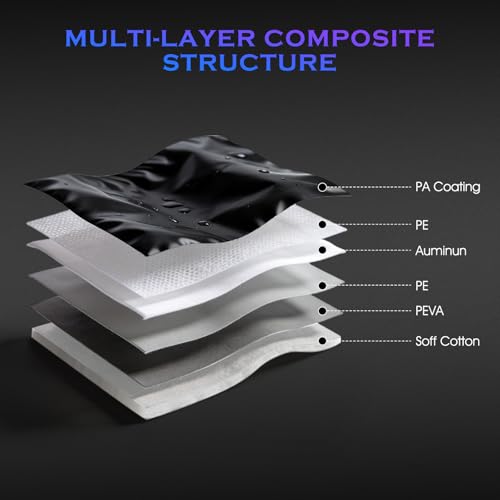Image of Car Cover Custom Fit for Chevrolet Corvette C4 C5 C6 C7 C8 1980-2026, 6 Layers Truck Cover Waterproof All Weather for Automobiles,Outdoor Full Exterior Cover,Black（Not Include Mirror Pocket）