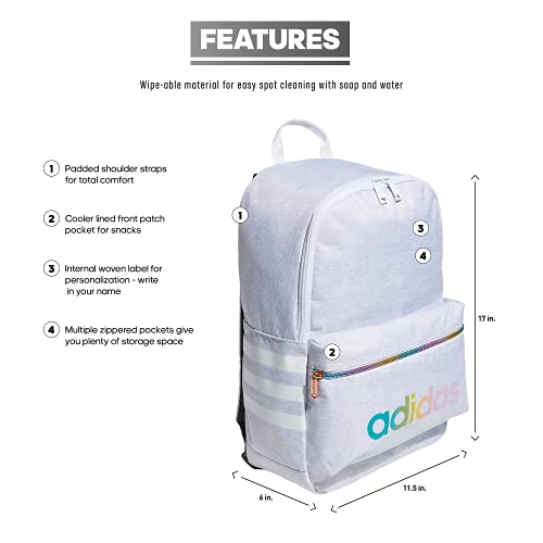 adidas Mochila infantil clássica 3S 3 41Ngopc9RmS