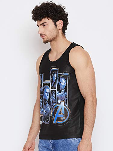 Image of Marvel Avengers by Wear Your Mind Men's Printed Regular Fit Vest