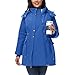 Yxbdin Womens Maternity Puffer Coats Zip Up 3 in 1 Hooded Jacket Thicken Warm Winter Down Coat Long Puffy Parka Hoodies Thickened Overcoat for Women Padded Jackets Maternity Waterproof Military Coat