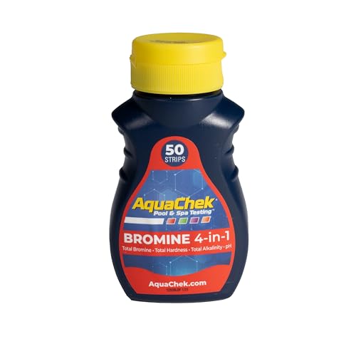 AQUACHEK Rouge - Boîte de 50 Bandelettes de Test pour Brome