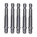OSALADI 5pcs Doll Umbrellas Bulk Sleeve Power Screw Driver Multi Function Tool Magnetic Sockets Impact Socket Adapter Socket Connecting Rod Socket Extension Bar Steel Ball Drill