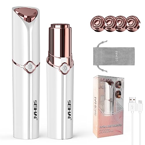 SEIHAI Facial Hair Removal for Women, Hair Removal Device(Luxury), Face Razors for Women, Facial...