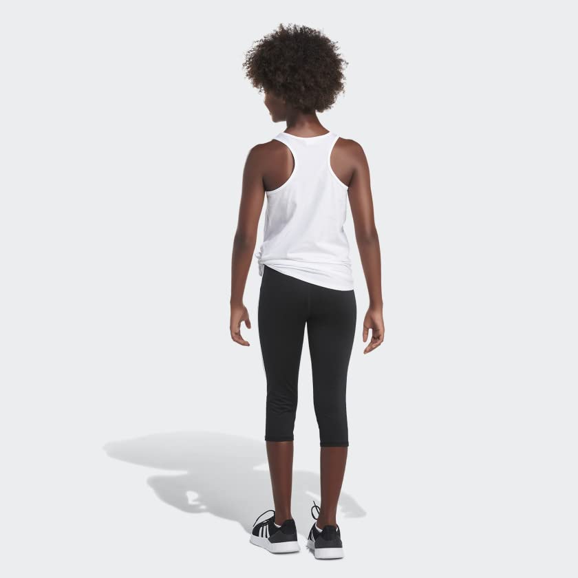 adidas Girls' Sleeveless Tie Front Tank 222