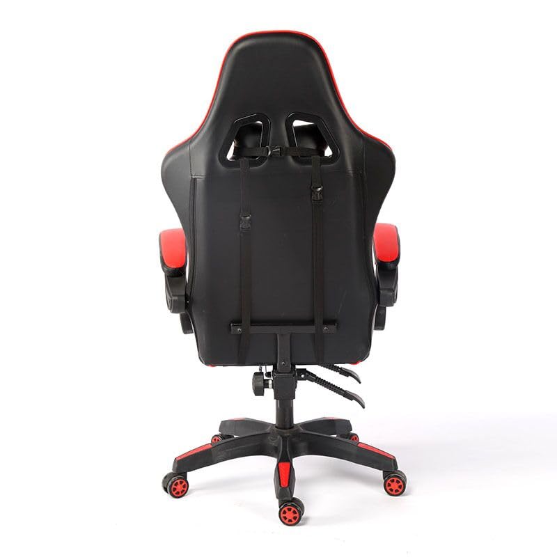 IZTOSS Sedia Gaming Economica,con Poggiapiedi Poggiatesta Cuscino Lumbare