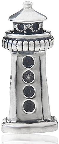 ARTCHARM 925 Sterling Silver Airplane Pendant, Statue of Liberty, Lighthouse, Colosseum, Souvenir, Valentine's Day Gift for Lovers/Friends/Mothers/Travelers - Image 5