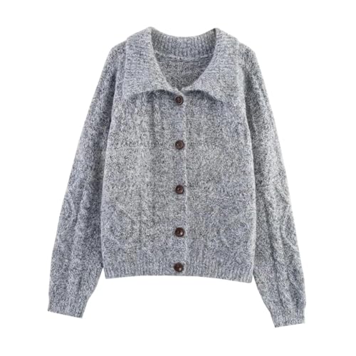 Cardigan décontracté femme résistant au froid pour un look fluide