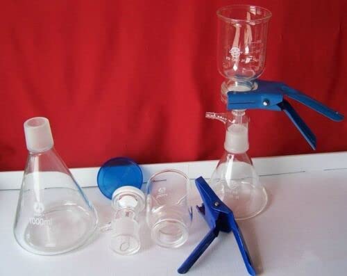 2000ml Vacuum Suction Filter Flask Device Lab Buchner Filting Apparatus
