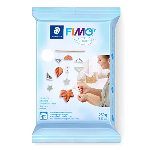Staedtler FIMO Air Light - Pain pâte à modeler - 250 grammes - Blanc - 8131-0