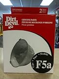 Dirt Devil Type F5 Vacuum Filters (2-Pack), 3DE0900001