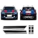 LUVCARPB Motorhaubenaufkleber Motorhaubendach Heckstreifen Vinylaufkleber, Passend für Mini Cooper Countryman F60