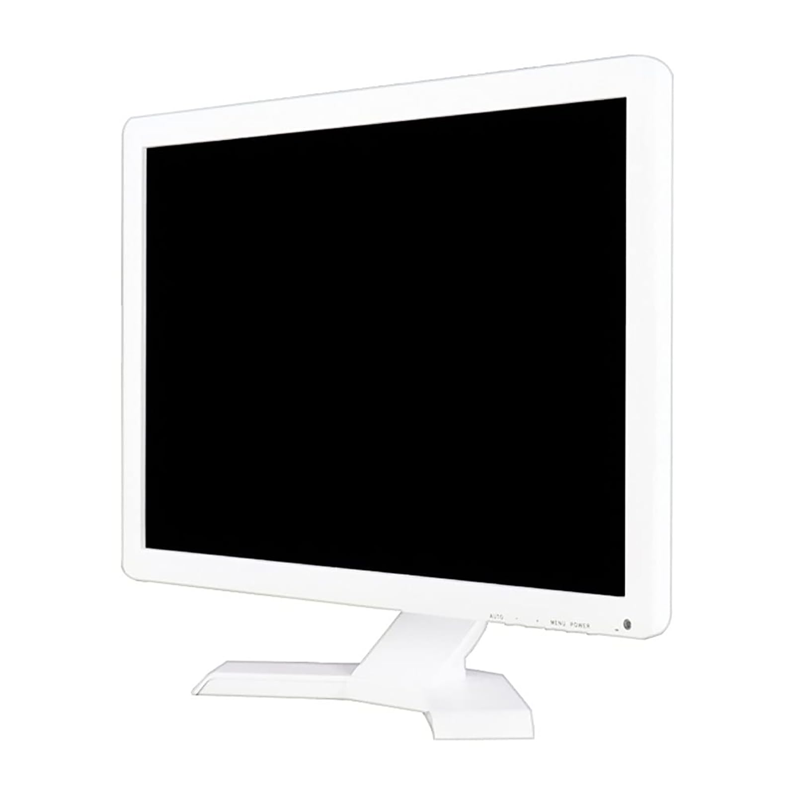 19-Zoll Sehtafel mit Led SehschäRfetesttafel, Optischer LCD Testmonitor füR Die Augensicht, üBer 300 Visuelle Markierungen, Sichtweiteneinstellung 1–6M, mit Fernbedienung,White