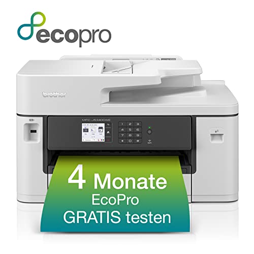 Brother MFC-J5340DWE EcoPro 4-in-1 Farbtintenstrahl-Multifunktionsgerät (250 Blatt Papierkassette, Drucker, Scanner, Kopierer, Fax) – Bild 5