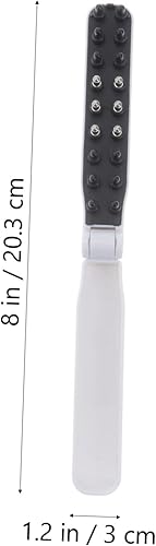 Miniatura 3 de Beavorty 1 PC peine de medicina peine guía líquido peine de acero inoxidable peine aceite para el cabello herramientas de masaje cuero cabelludo