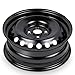 For 2018-2024 Hyundai Accent 15 Inch Painted Black Rim - OE Direct Replacement - Road Ready Car Wheel