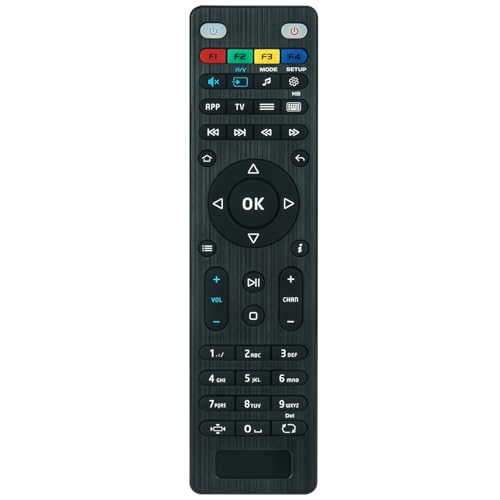 Replacement Remote Control Applicable for Infomir Linux Android TV Box MAG522W3 MAG522W3V2 MAG524W3 MAG522W1 MAG520W3 MAG250 MAG524 MAG522 MAG270 MAG275 MAG350 MAG254/255 MAG256/257 MAG352