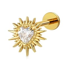 Heartbreak(White CZ) - Gold