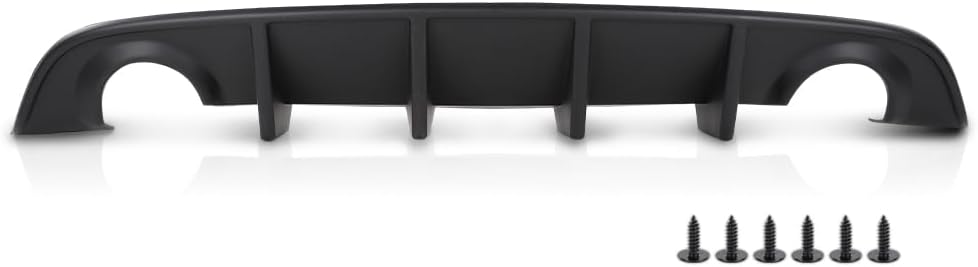 PIT66 Rear Diffuser Bumper Lip PP Compatible with Dodge Charger SRT 2015-2023