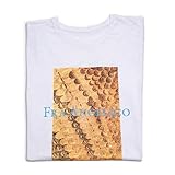 100% algodón orgánico Gramaje: 155 g Color blanco Unisex Talla XL