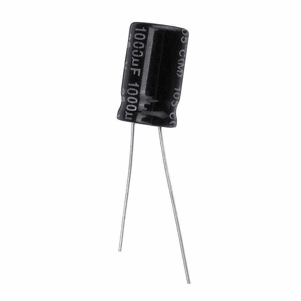 Condensatore elettrolitico in alluminio da 20 pezzi 25V 1000uF 10 * 13MM ad alta frequenza a bassa impedenza Passive Components