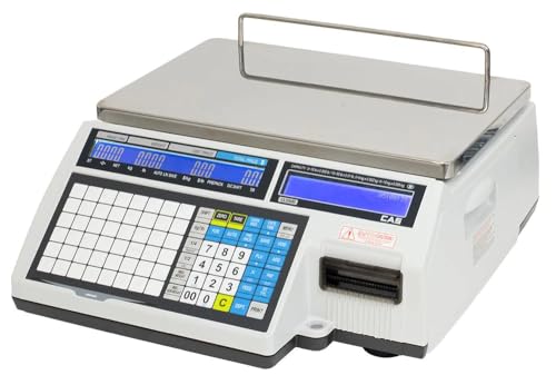 Báscula CAS CL5500B-30W con impresora inalámbrica 30lb miniatura 1