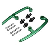 【ACCESORIO PRÁCTICO】 Mecanizado en CNC a partir de una aleación de aluminio de alta densidad y acabados anodizados para evitar la oxidación. Ajuste perfecto y no necesita modificación, diseñado para Z650 2017-2018 Que estas esperando