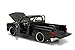 Jada 1969 Chevrolet C10 Stepside Pickup Truck Matt Black Garage Nuts Just Trucks Series 1/24 Diecast Model Car 99397