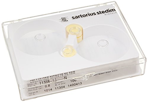 Image of Sartorius 11304-13N CN Membrane Filter, 0.8 um, 13 mm (Pack of 100)