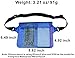 Freegrace Premium Waterproof Pouch Set with Waist/Shoulder Strap - Best Way to Keep Your Phone and Valuables Dry and Safe - Perfect for Boating Swimming Snorkeling Kayaking (Blue + Waterproof Case)