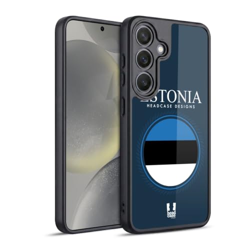 Coque Estonie pour Samsung Galaxy S24 protection drapeau élégante au quotidien