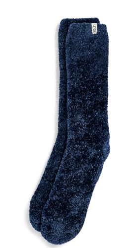 UGG Women's Leda Cozy Sock Socks, Navy, O/S