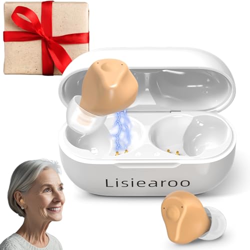 Hearing Aids for Men Women Tinnitus Relief Noise Reduction 16-Channel OTC Hearing Amplifiers for...