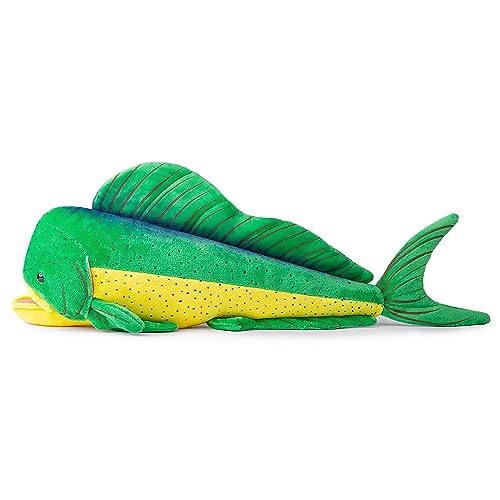 Image of ZHONGXIN MADE 17 inch Fish Stuffed Animal - Deep Sea Ghost Saury Giant Fish Pillow, Mahi Mahi Ghost Pipe Fish Plush as Gift for Your Kids