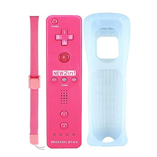 FONCBIEN Mandos a Distancia para Wii , Mando a Distancia De Repuesto con Funda De Silicona y Correa para La Muñeca para Nintendo Wii y Wii U