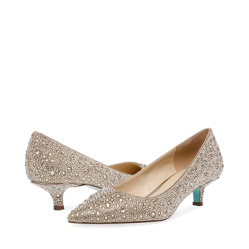 Escarpins Scout Betsey Johnson pour femme en satin noir élégant
