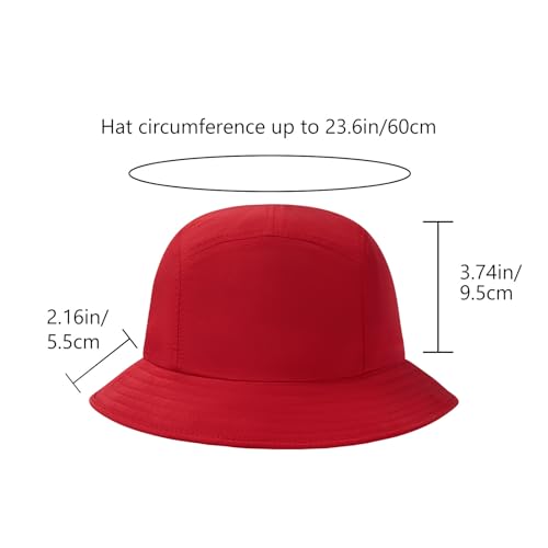 Image of BASSDASH UPF50+ Fishing Bucket Hat for Men Women Lightweight Water Resistant Packable Outdoor Summer Sun Hats FH13